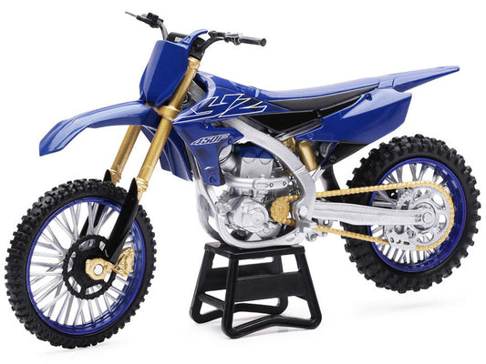 Yamaha YZ450F Dirt Bike Motorcycle Blue and Black 1/6 Diecast Model by New Ray New Ray