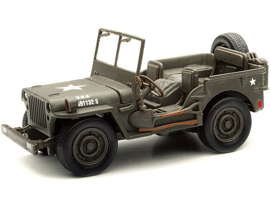 Jeep Willys U.S.A. Army Green 1/32 Diecast Model Car by New Ray New Ray