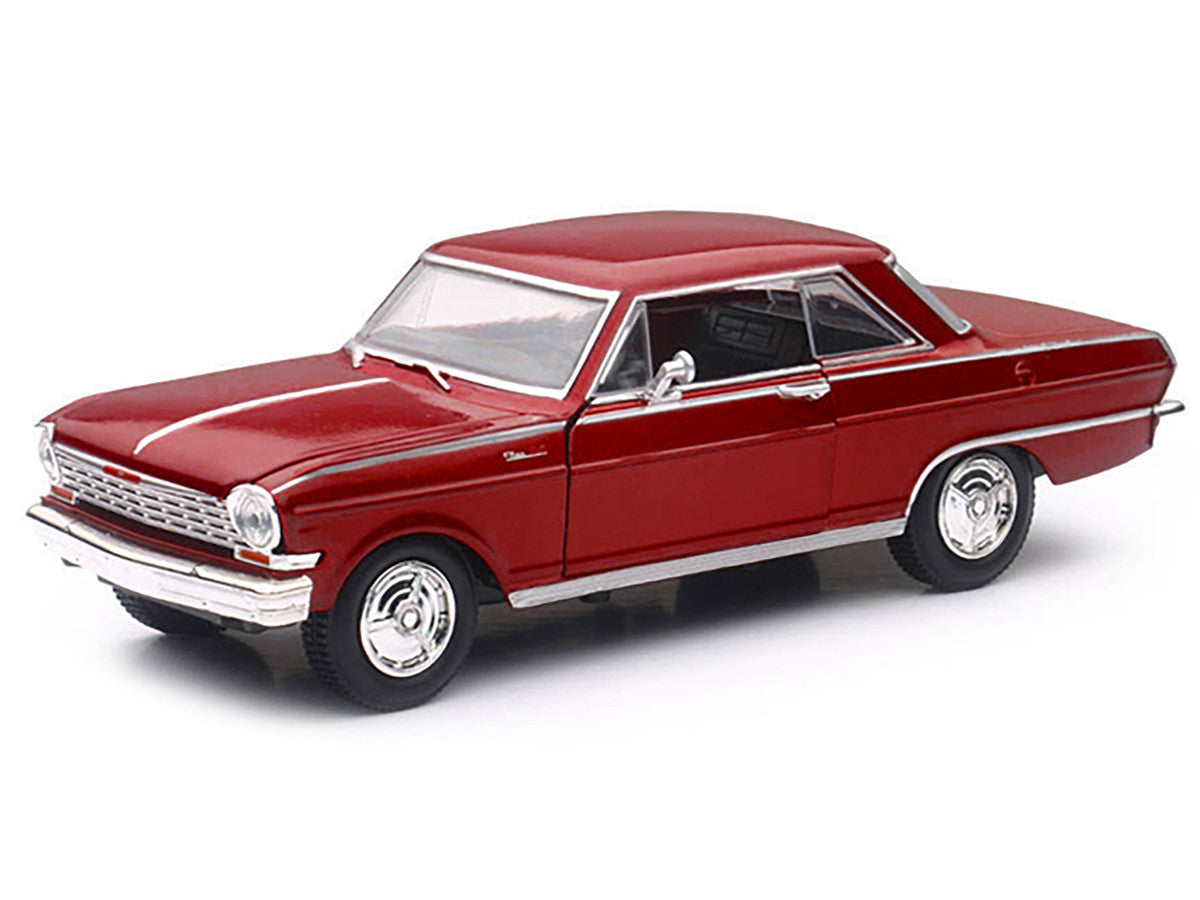 1964 Chevrolet Nova SS Burgundy "Muscle Car Collection" 1/25 Diecast Model Car by New Ray New Ray