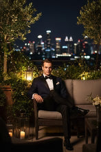 "Vermont" Midnight Blue Tuxedo Jacket-1