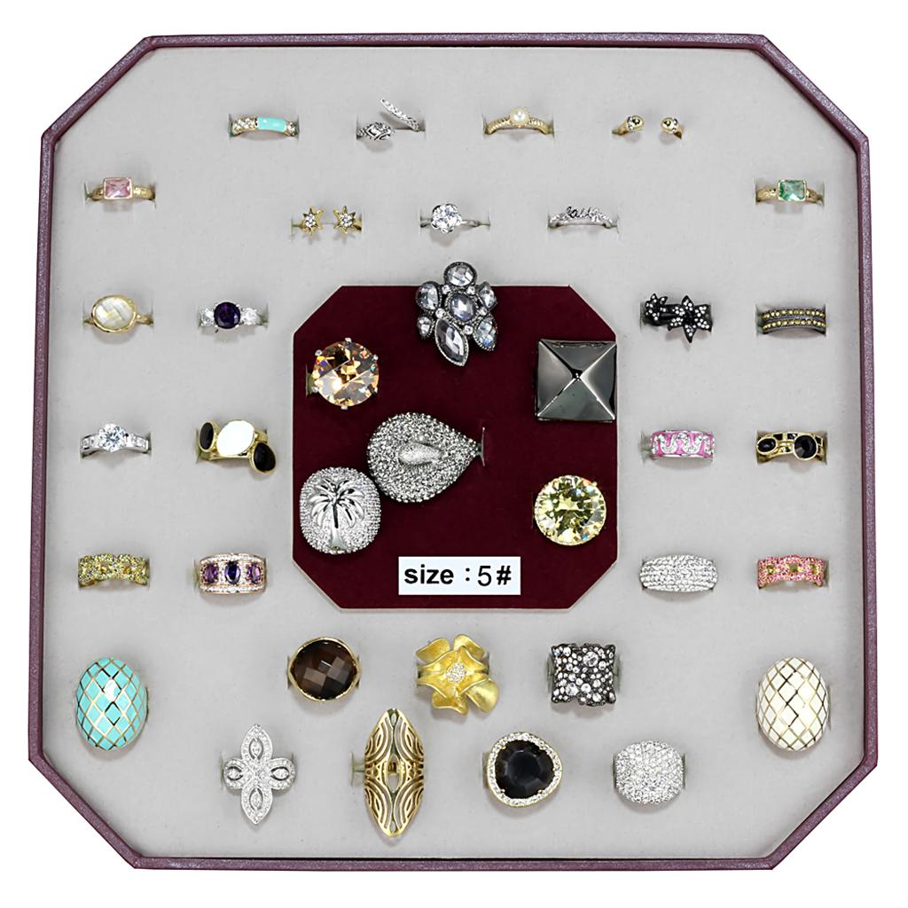 VK-010-SIZE5 - Assorted Brass Ring with Assorted in Assorted-0