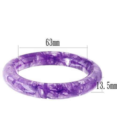 VL054 - Resin Bangle with No Stone-1