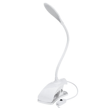 1pcs Flexible LED Desk Clip-on Lamp Bed Beside Eye Protection Reading USB Table Light Banggood Dropship