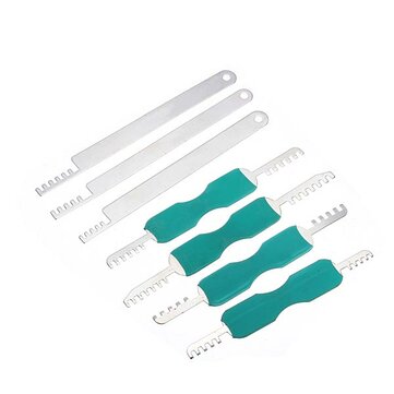 DANIU 7pcs Comb Pick Stainless Steel Lock Tool Locksmith Tool for House Lock Picks Banggood Dropship