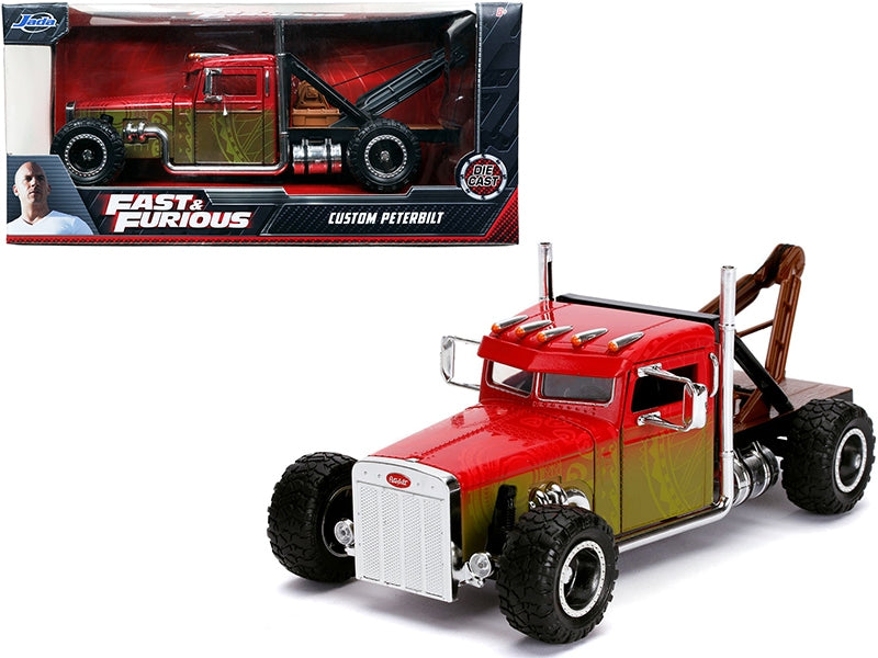 Custom Peterbilt Tow Truck "Fast & Furious" Series 1/24 Diecast Model by Jada W2B