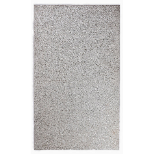 2' x 8' White Contemporary Runner Rug