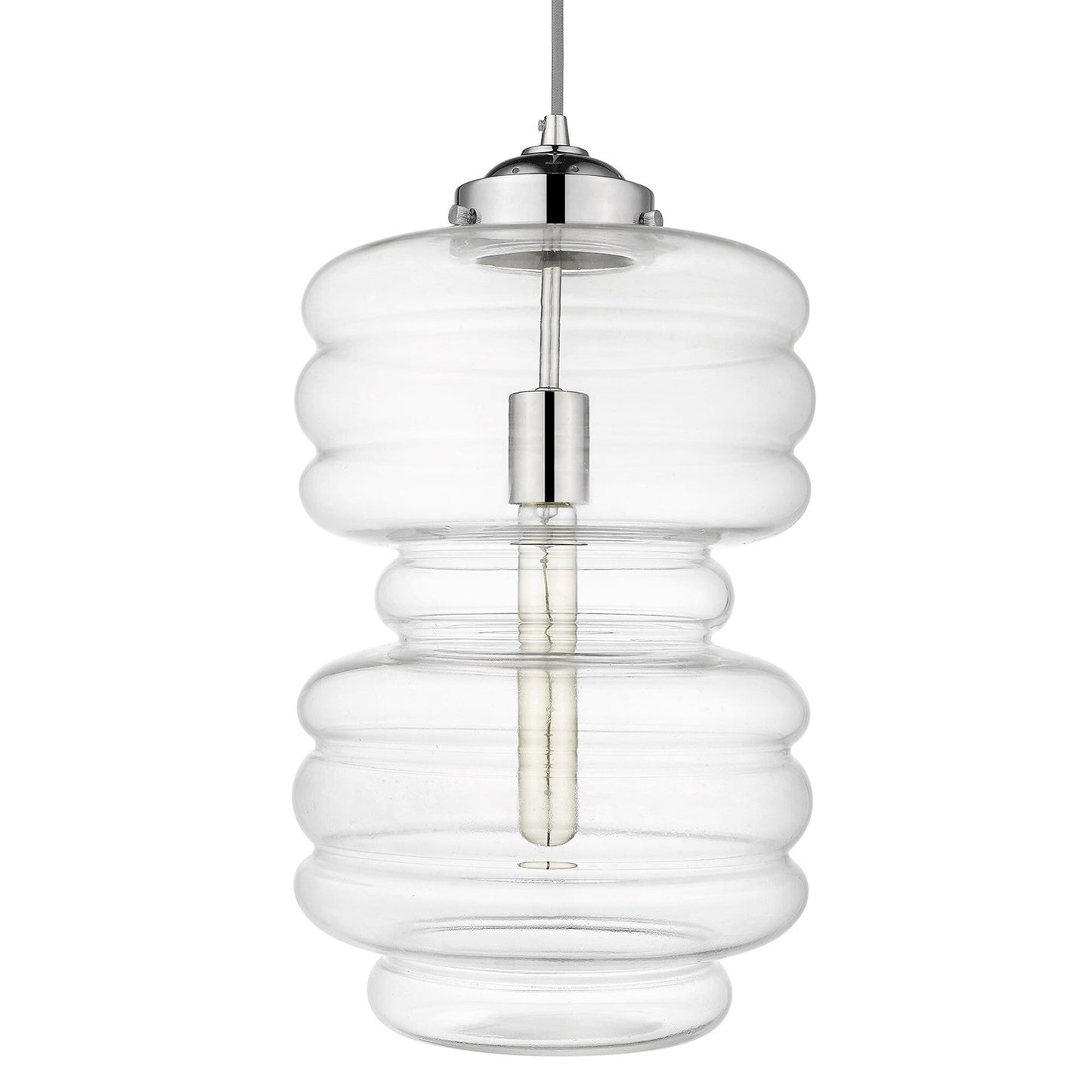 Ballina 1-Light Polished Nickel Mini-Pendant homeroots lighting