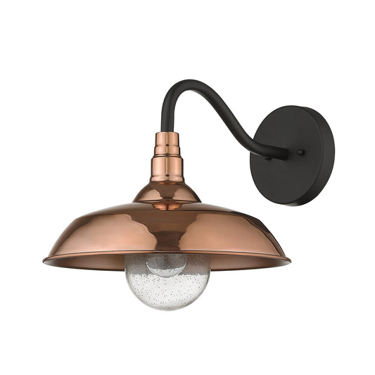 Burry 1-Light Copper Wall Light homeroots lighting
