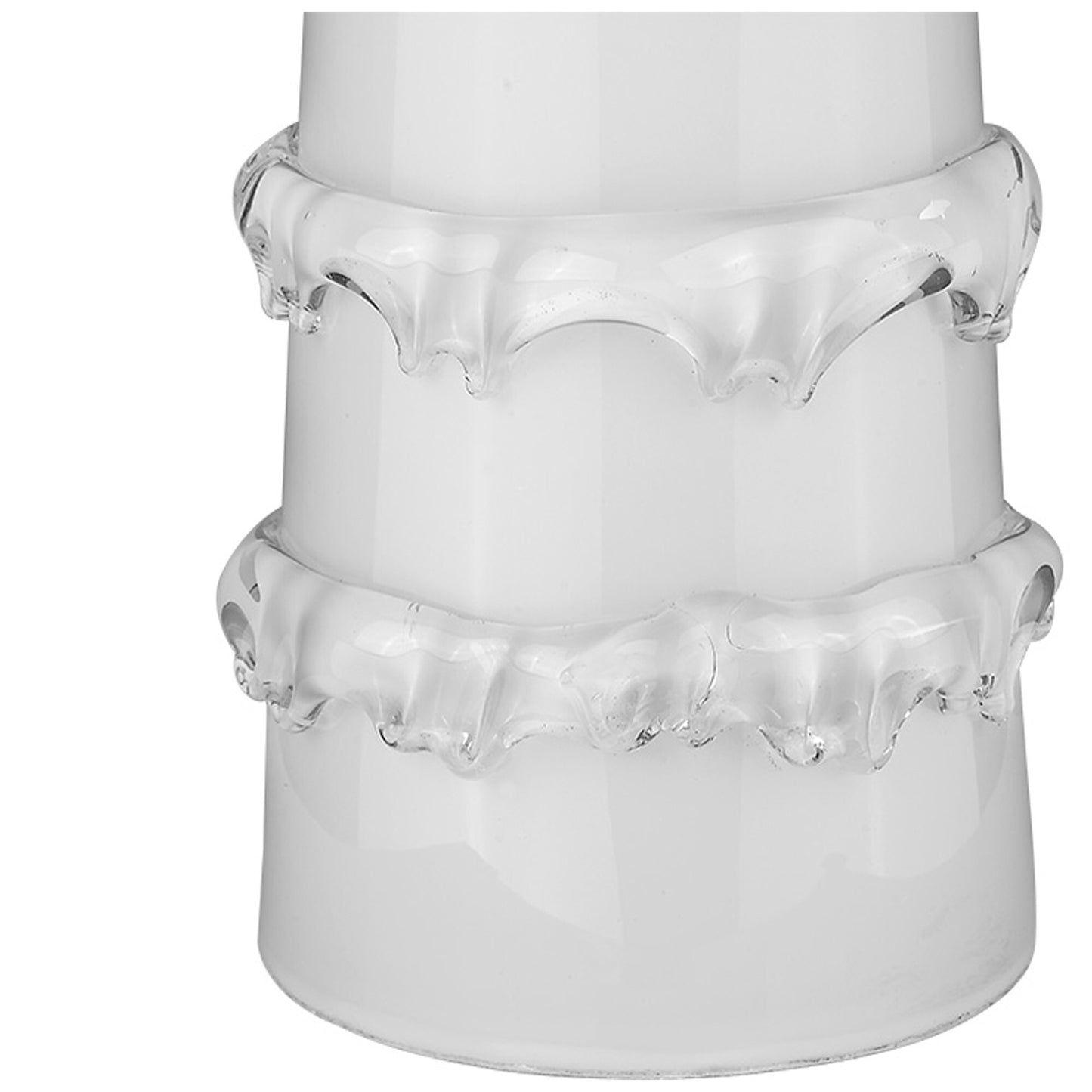 Trend Home 1-Light White Table Lamp