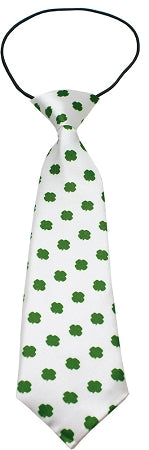 Big Dog Neck Tie Shamrock Grey Cress