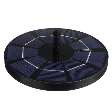 240L/H Fountain Floating Water Pump Solar Powered Pond Garden Bird Bath Kits Banggood Dropship