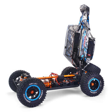 ZD Racing DBX 07 1/7 4WD 80km/h Fast Brushless RC Car 6S Vehicles Desert Monster Off-Road Models RTR/KIT Frame Banggood Dropship