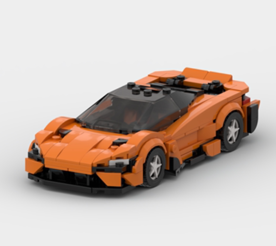Assemble McLaren P1 GTR Supercar Boy model speed Series 8 grid car Hypersku