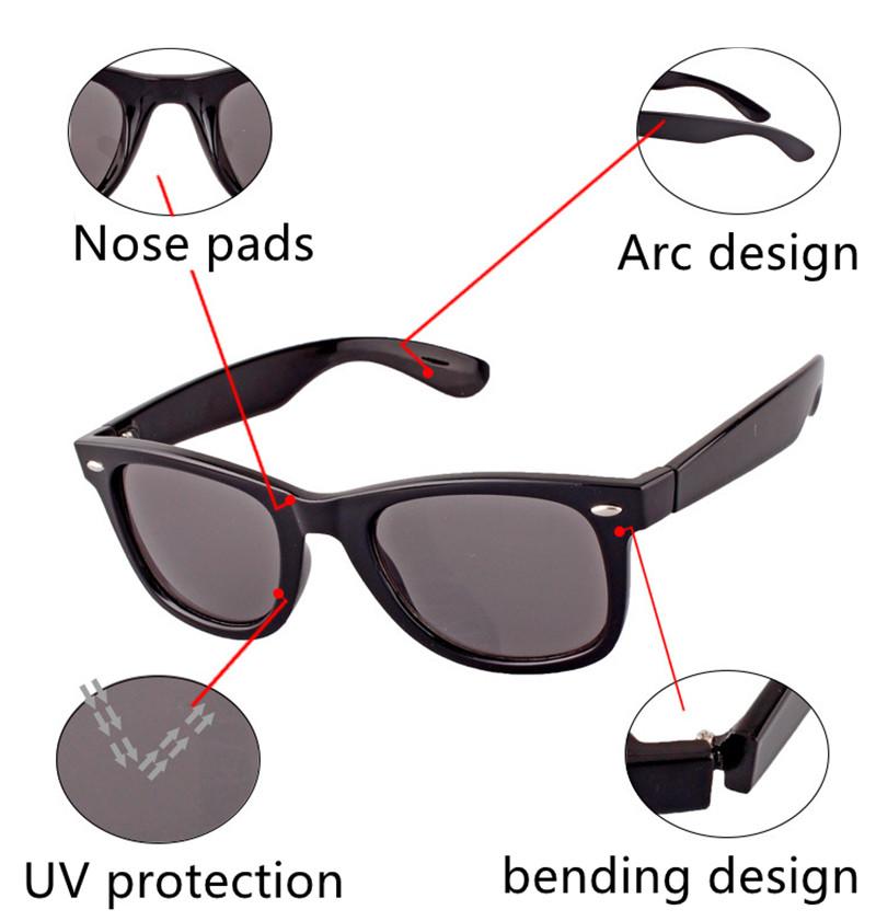 Classic glasses dustproof polarized sunglasses for men and women Purple Eos