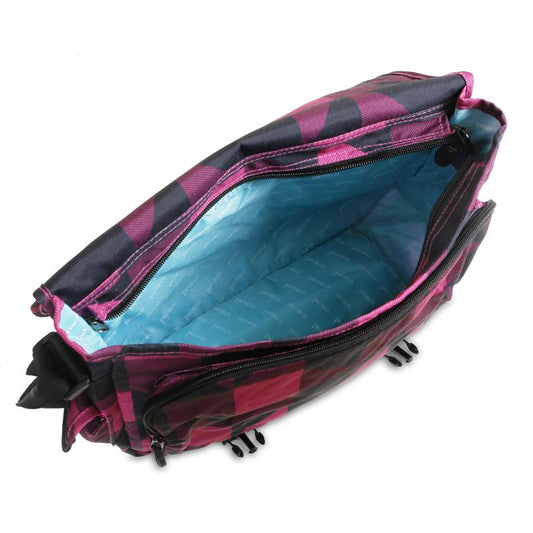 TERRY MESSENGER BAG Silver Coeus