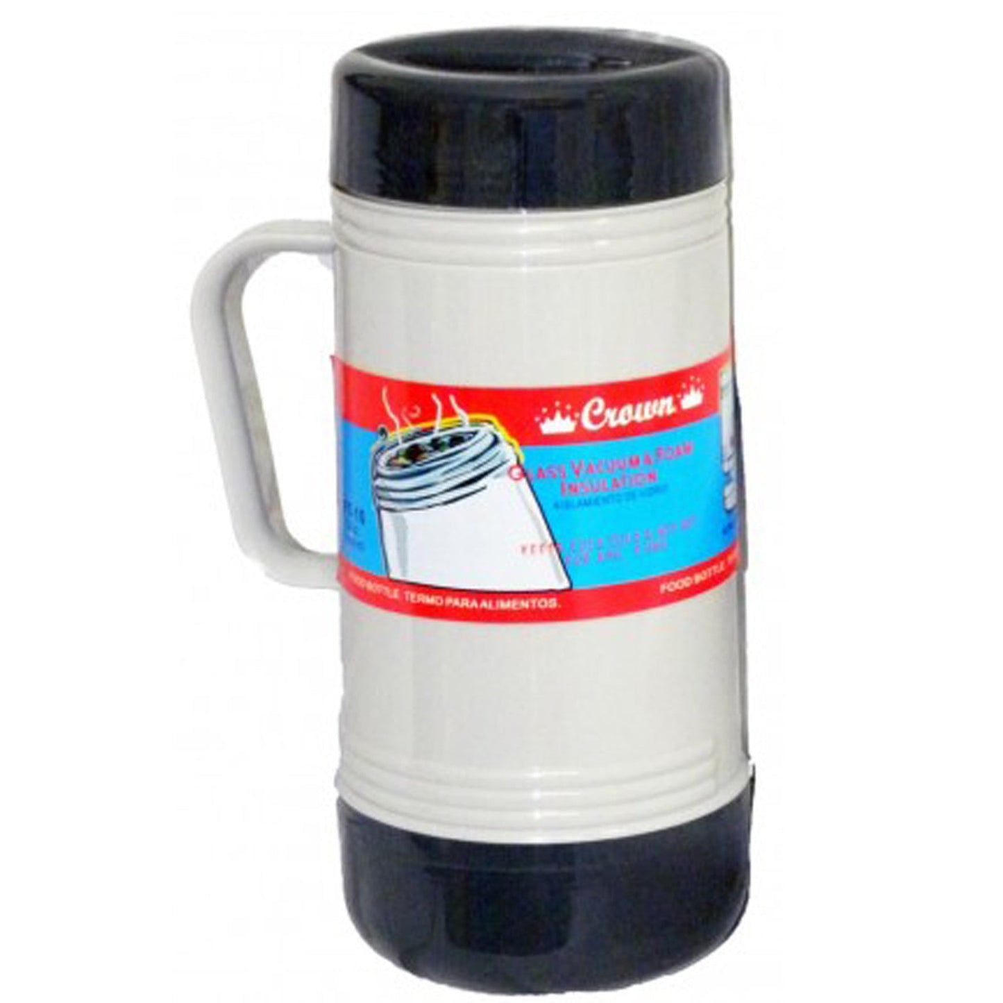 Brentwood 1.0L Glass Vacuum / Foam Insulated Food Thermos BRENTWOOD
