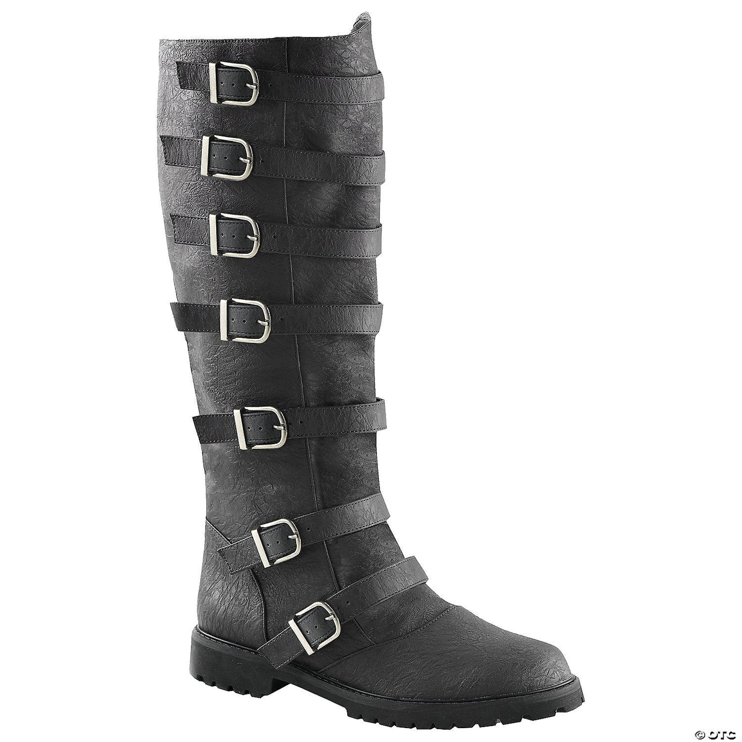 Distressed boots-black sz 8-9 W2B