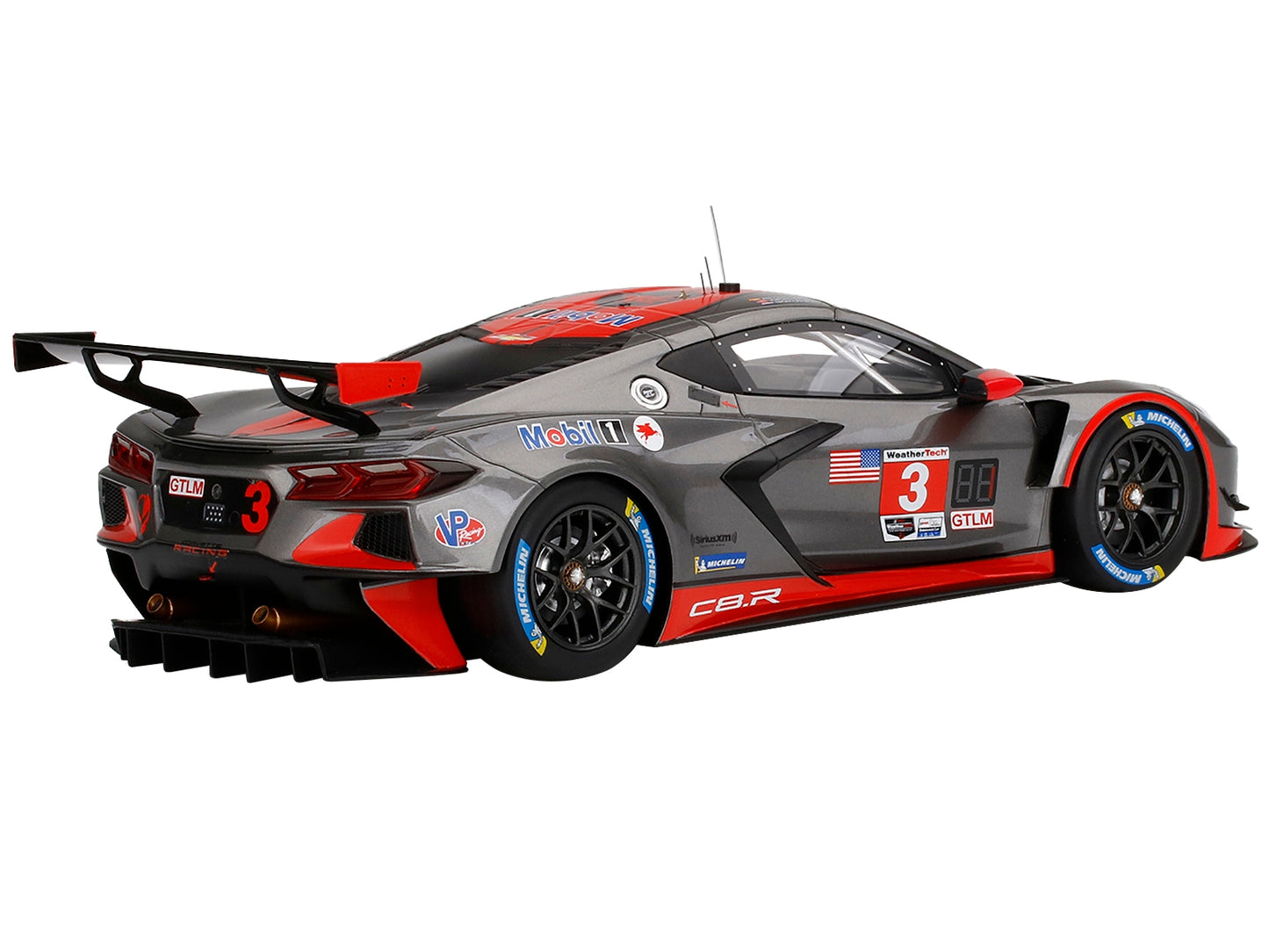 Chevrolet Corvette C8.R #3 Nicky Catsburg - Antonio Garcia - Jordan Taylor "Corvette Racing" IMSA Sebring 12 Hours (2021) 1/18 Model Car by Top Speed