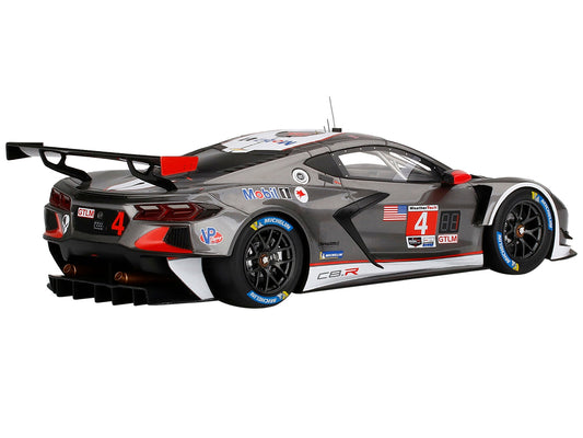 Chevrolet Corvette C8.R #4 Tommy Milner - Alexander Sims - Nick Tandy "Corvette Racing" IMSA Sebring 12 Hours (2021) 1/18 Model Car by Top Speed Top Speed