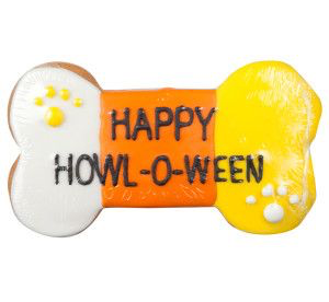 Halloween 4 Inch Bones Gluten Free Dog Treats - 6 Pack