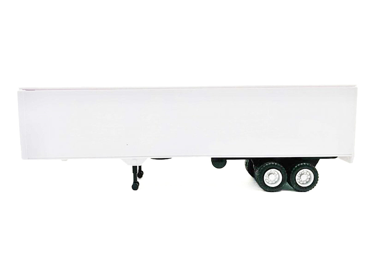 40ft Dry Van Trailer White 1/87 (HO) Plastic Model by Promotex-1