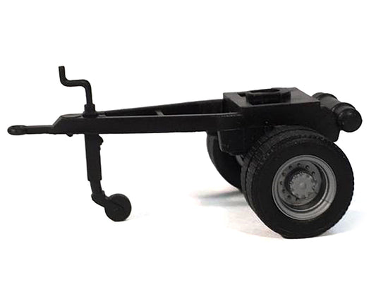 Single-Axle Converter Dolly 1/87 (HO) Plastic Model by Promotex-1