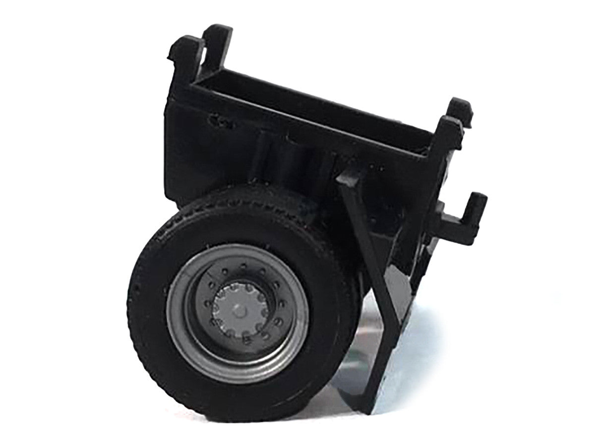Single Axle Trailer Chassis 1/87 (HO) Plastic Model by Promotex Promotex