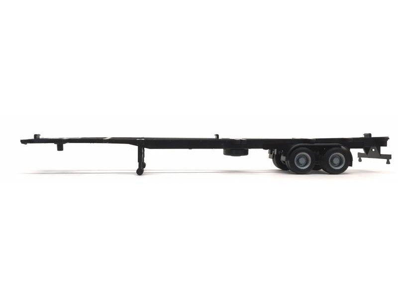 Container Chassis for 2-Axle 48ft Trailer 1/87 (HO) Plastic Model by Promotex Promotex