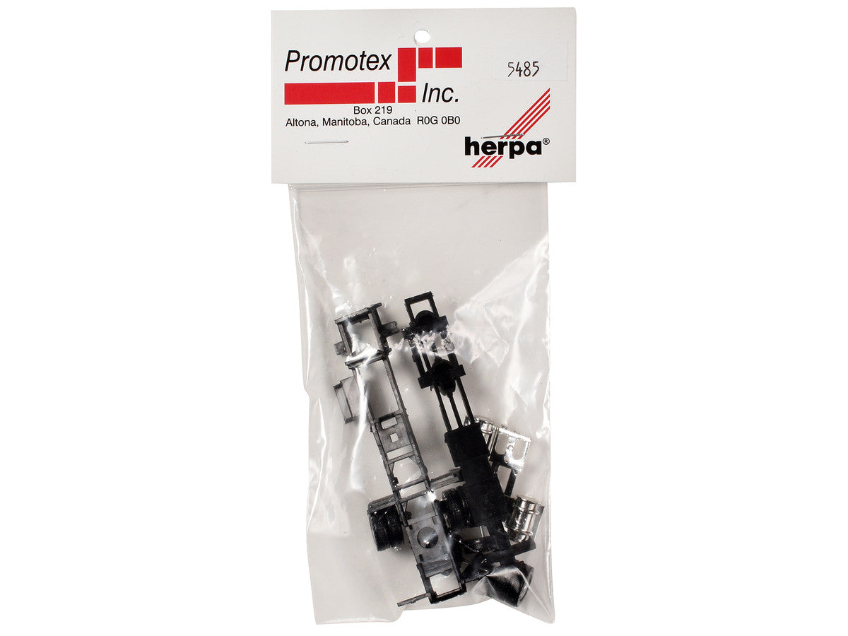 Long Chassis Kit for Kenworth Peterbilt and GMC Cabs 1/87 (HO) Plastic Model by Promotex Promotex