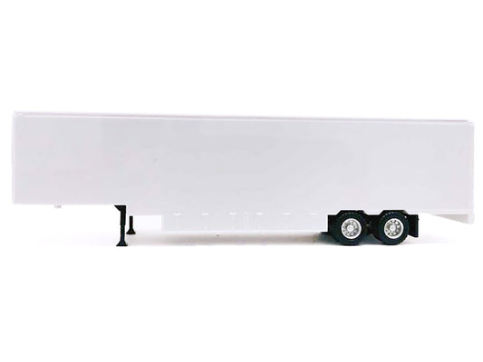 48ft Moving Van Trailer Light Gray 1/87 (HO) Plastic Model by Promotex-0