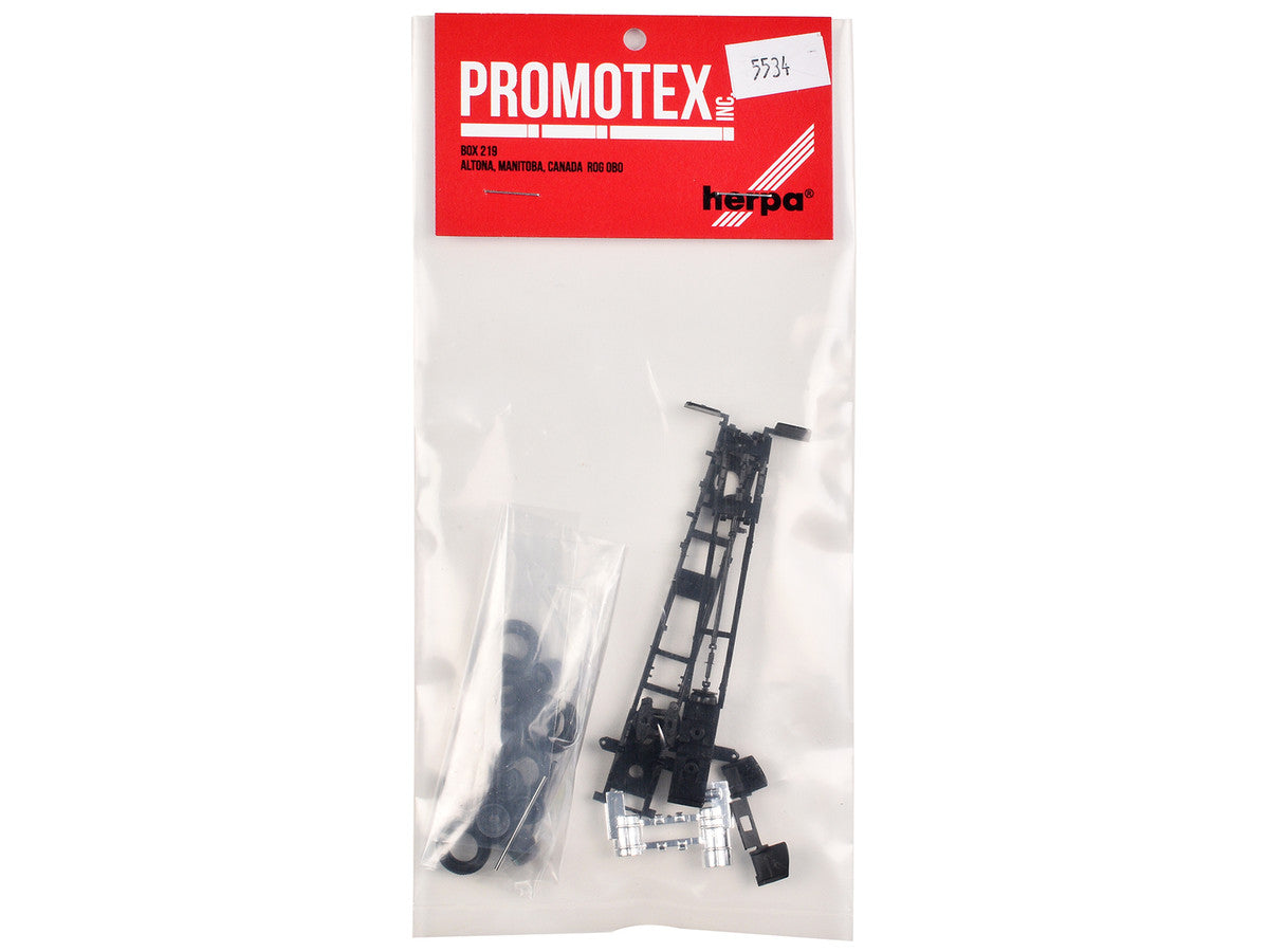 Long Chassis Kit for Mack Cabs 1/87 (HO) Plastic Model by Promotex Promotex