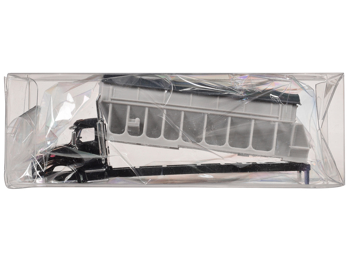 Peterbilt 579 Potato/Sugar Beet Truck Black 1/87 (HO) Plastic Model Car by Promotex-1