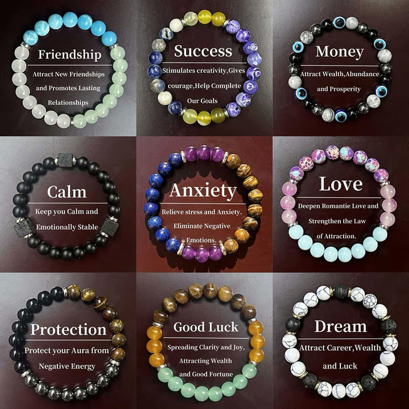Crystal Tiger Eye Colored Beaded Bracelet Best YouTube Store
