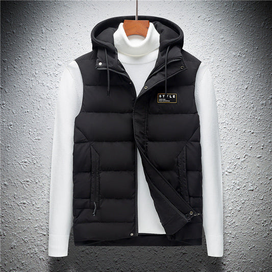 Men's Fashion Vest Versatile Down Jacket CJD