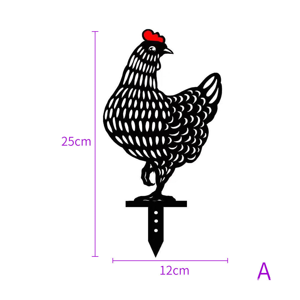 Garden Decoration Pastoral Chicken Simulation Garden