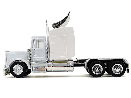 Kenworth W900 Sleeper Cab White 1/87 (HO) Plastic Model Car by Promotex-0