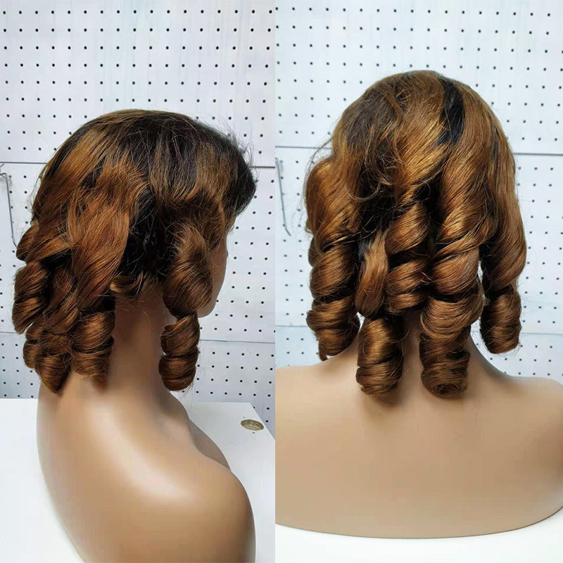 Double Drawn Funmi Hair Wigs  Lace Wig Spring Curly CJD