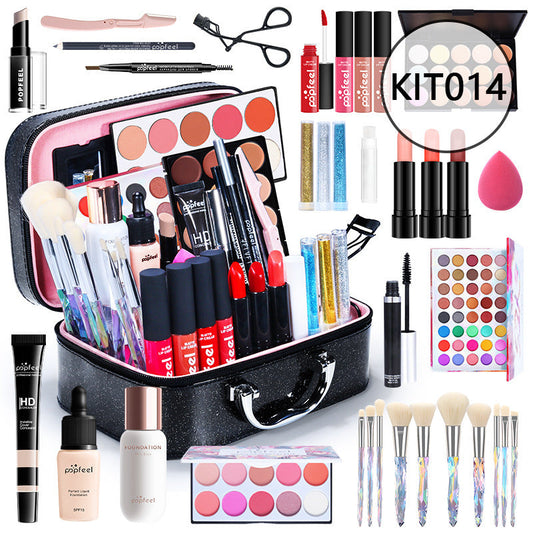 Beginner Cosmetics Makeup Set Complete Set Novice Student Light Makeup Gift Box LadyShow.Store
