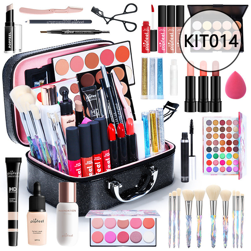 Beginner Cosmetics Makeup Set Complete Set Novice Student Light Makeup Gift Box LadyShow.Store