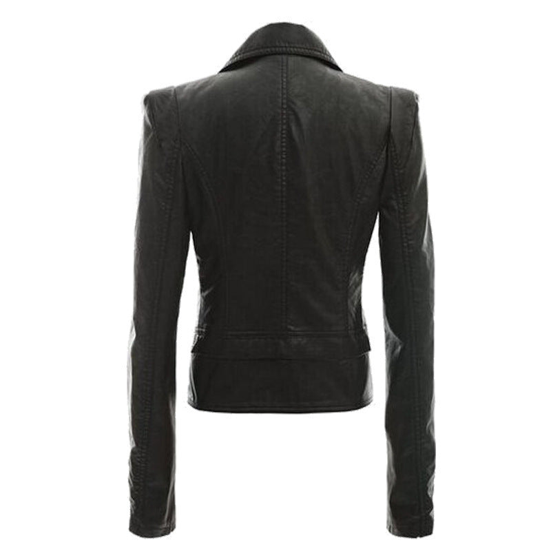 Motorcycle Leather Jacket LadyShow.Store