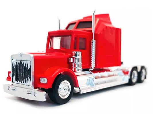 Kenworth W900 with Extra Large Sleeper Red 1/87 (HO) Plastic Model Car by Promotex Promotex