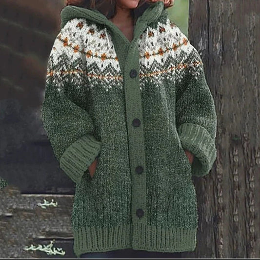 New Animal 3D Printed Casual Hooded Cloak Jacket Accent Plus