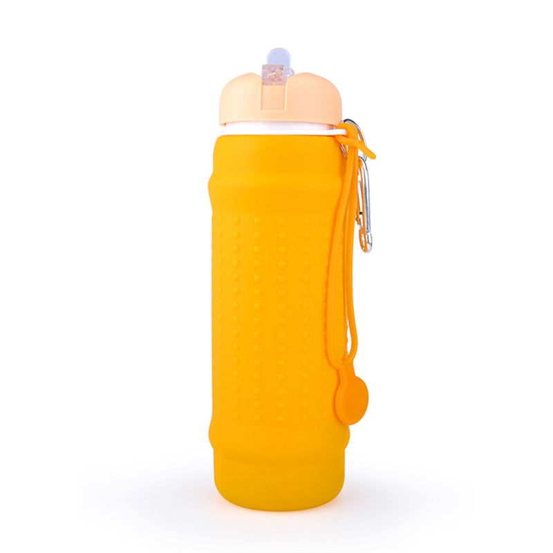 Portable Silicone Water Bottle for Outdoor Travel LadyShow.Store