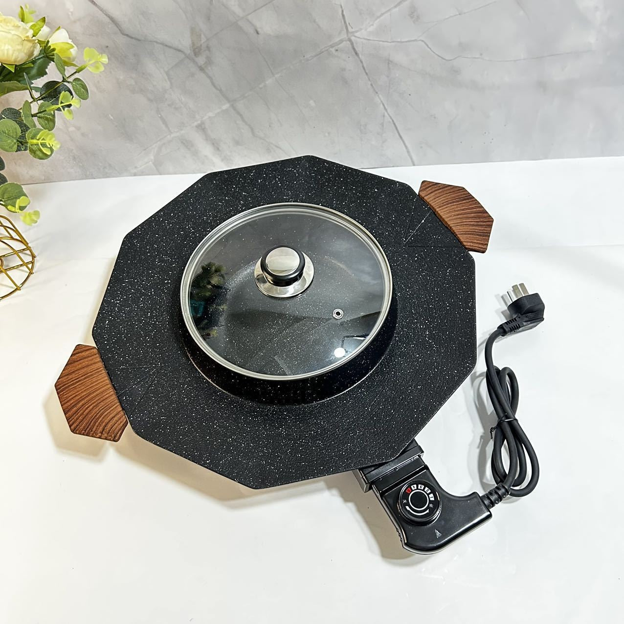 Multi-Function Electric Grill and Hot Pot Cooker Best YouTube Store