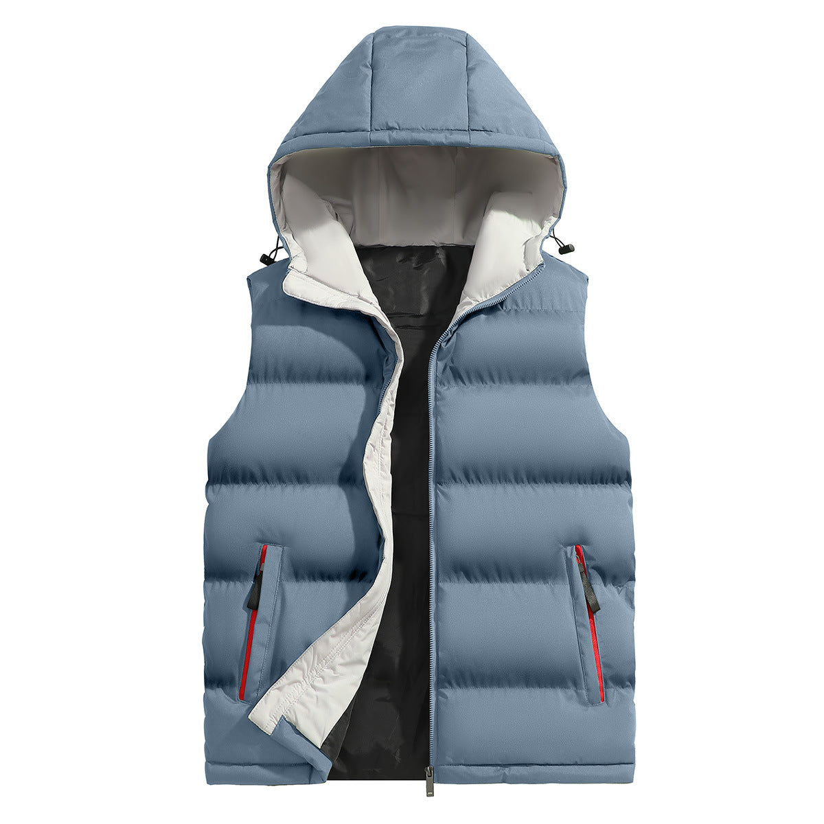 New Sports Casual Hooded Youth Sleeveless Vest Best YouTube Store