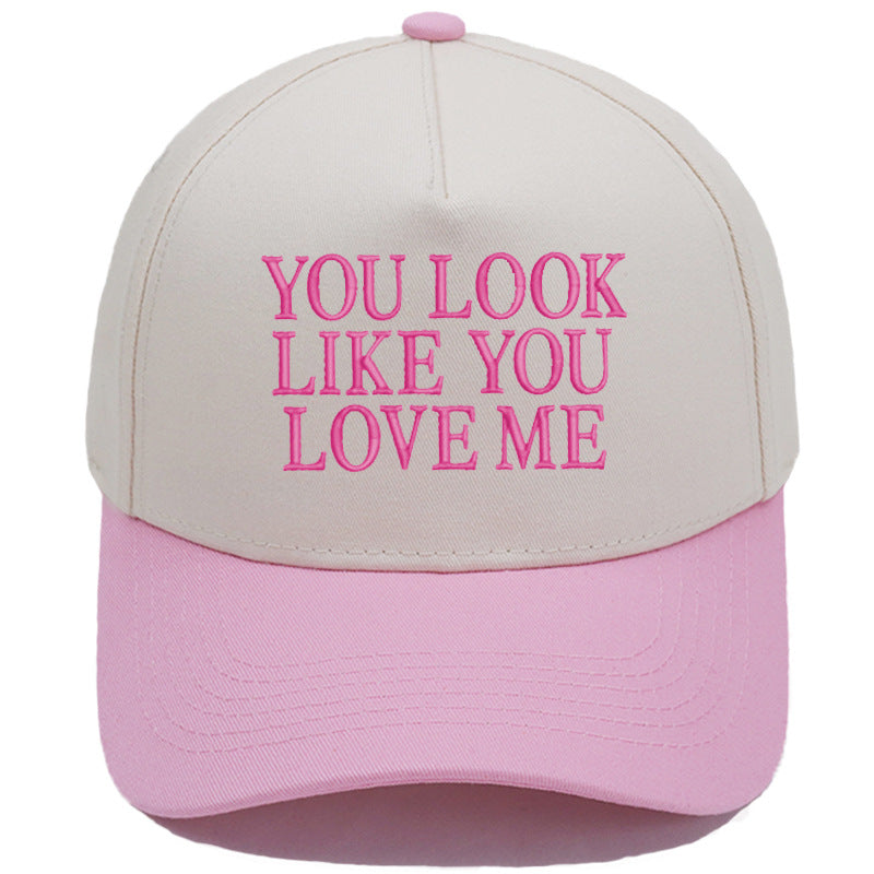 Embroidered Color-Block Casual Baseball Cap For Men And Women Best YouTube Store