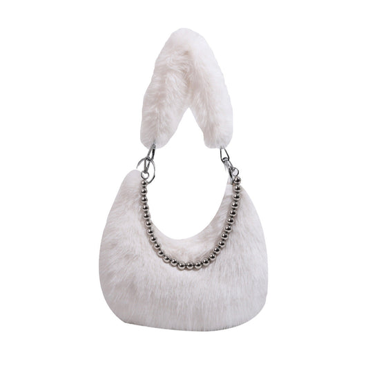 Furry Crossbody Bag For Women LadyShow.Store