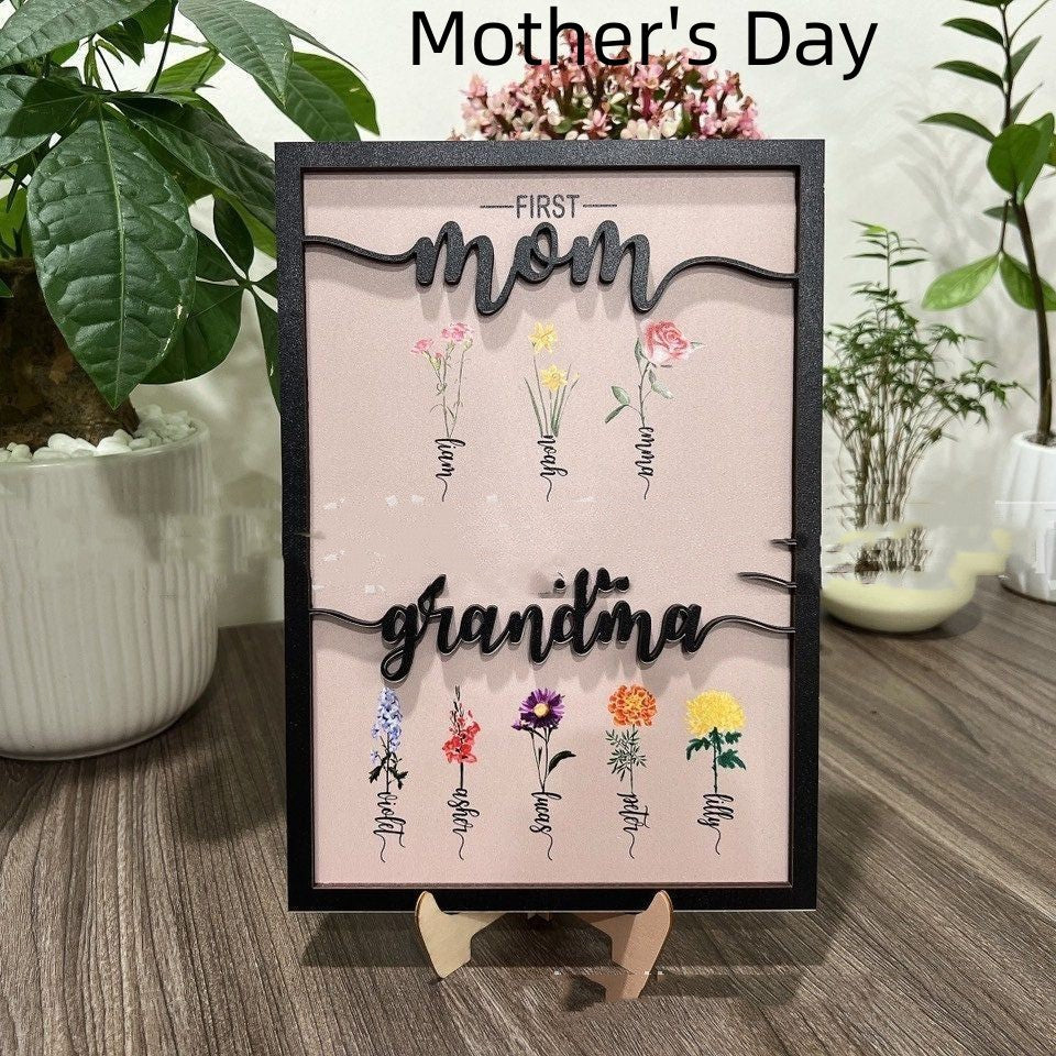 Photo Frame Gift Decoration Mother's Day Gift CJD