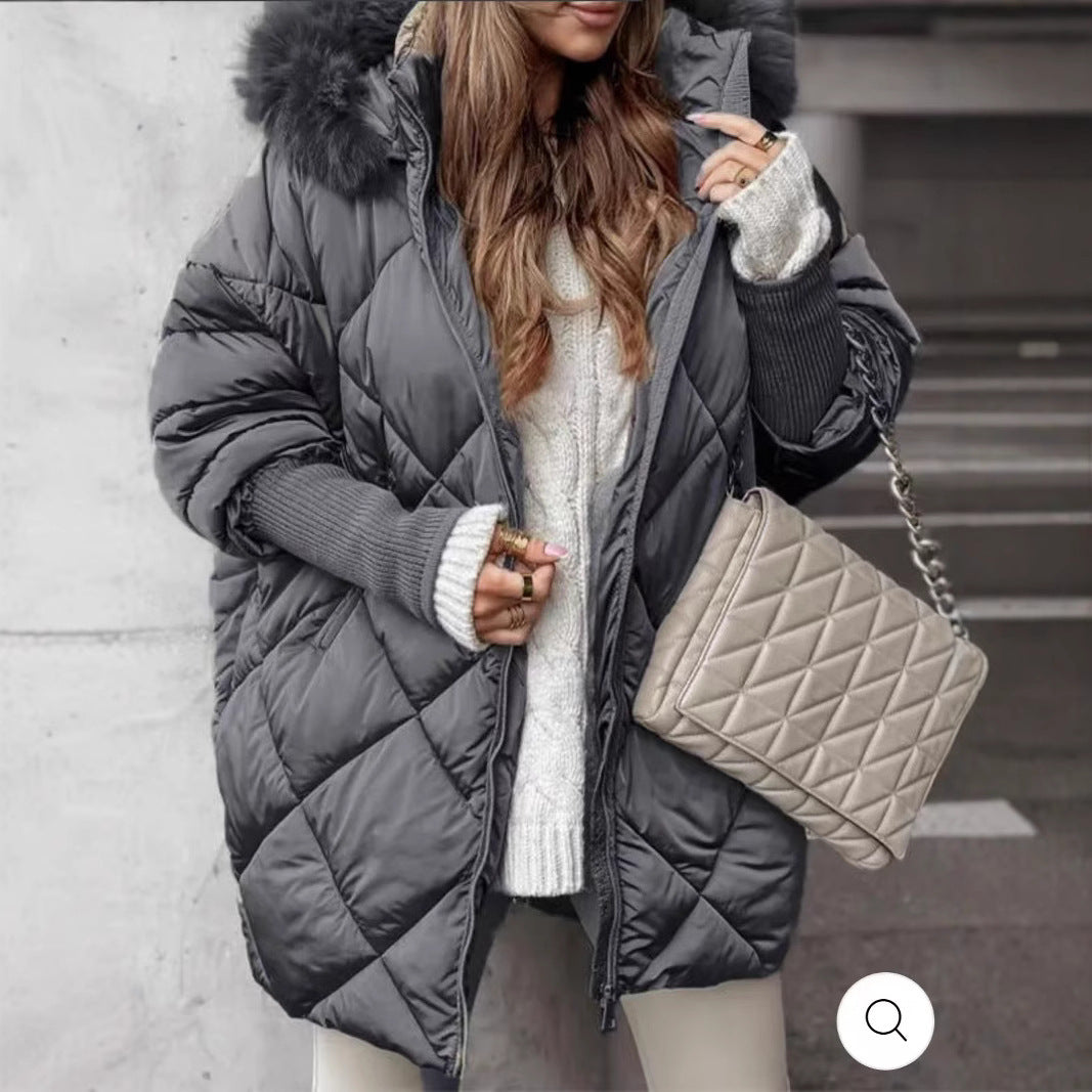 Winter Hooded Clothing Cardigan Coat LadyShow.Store