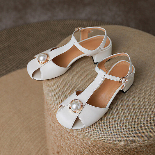 Fairy Hollow Shoes Summer French Sandals Women LadyShow.Store